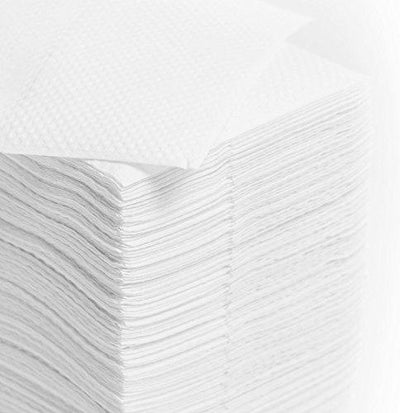 LOW FOLD NAPKIN - 12X07 1 PLY WHITE