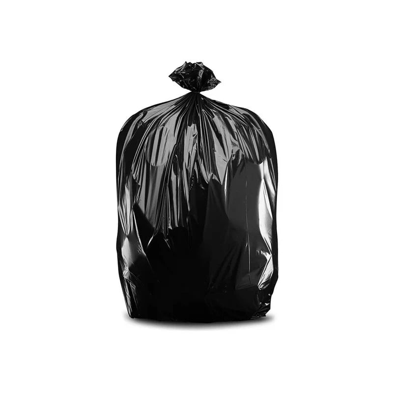 TRASH BAGS - HEAVY 60 GALLON 38X58 1.7 MIL BLACK