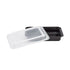 28 OZ BLACK INJECTION MOLD CONATINER (RECTANGLE)