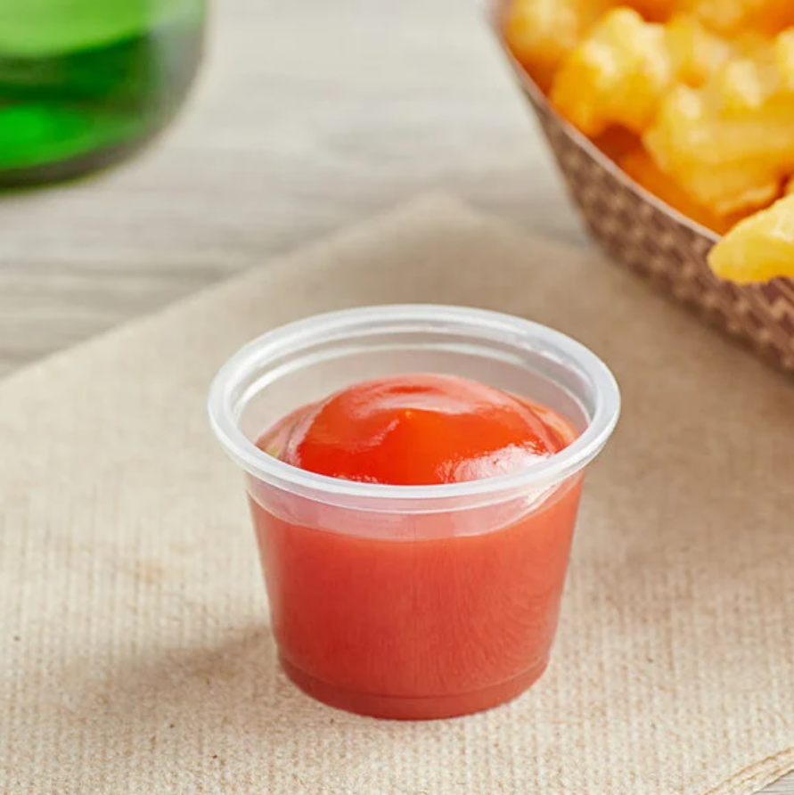 PORTION CUP - 1 OZ CLEAR