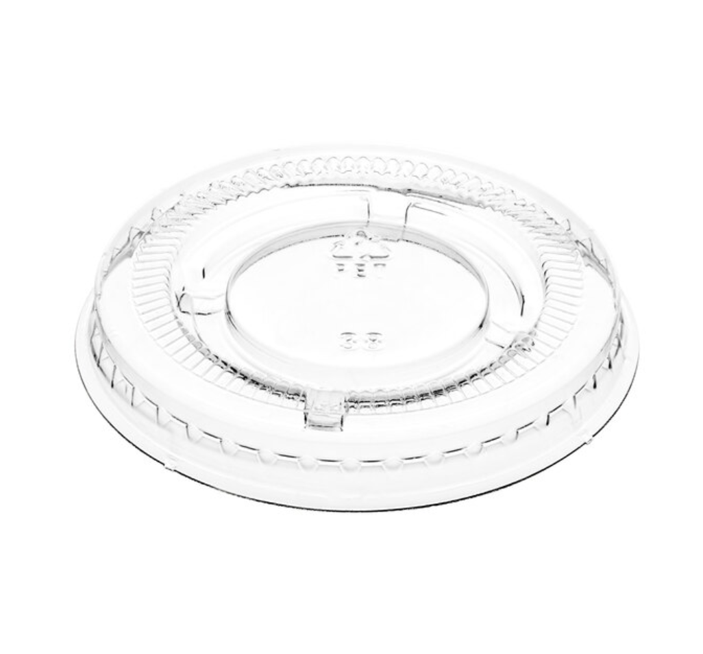 PORTION LID - 1 OZ CLEAR