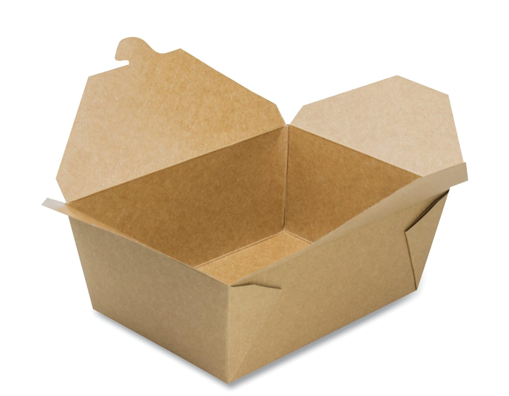 KRAFT PAPER TAKE-OUT BOX 110 OZ