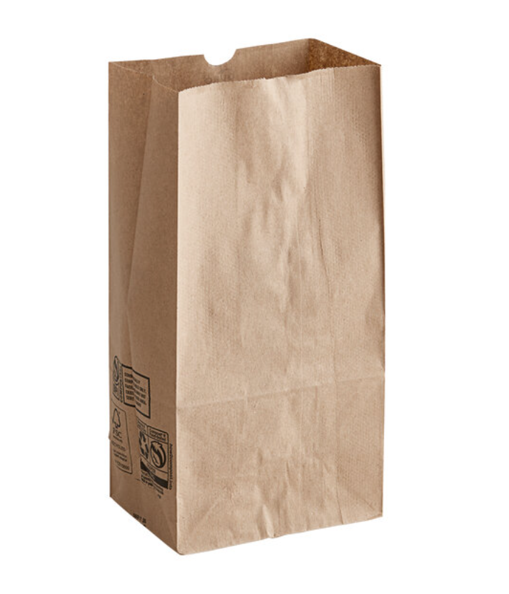 PAPER BAG 08 LB KRAFT