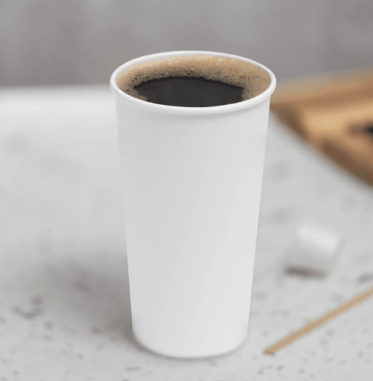 HOT PAPER CUP 20 OZ 90 MM WHITE