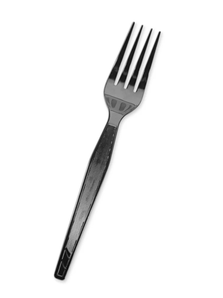 FORK - MEDIUM WEIGHT 6.1" PP BLACK