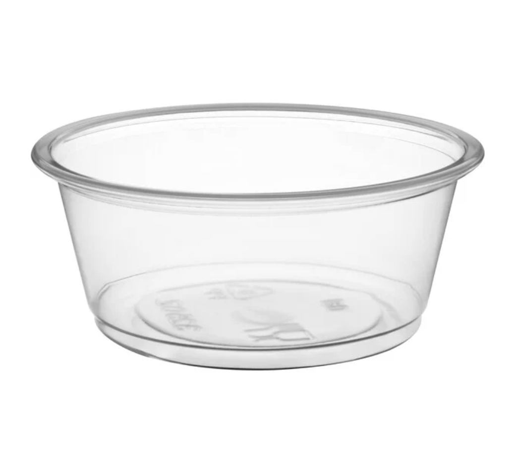PORTION CUP - 3.25 OZ CLEAR