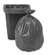 TRASH BAGS - 13 GALLON 24X32 0.8 MIL BLACK