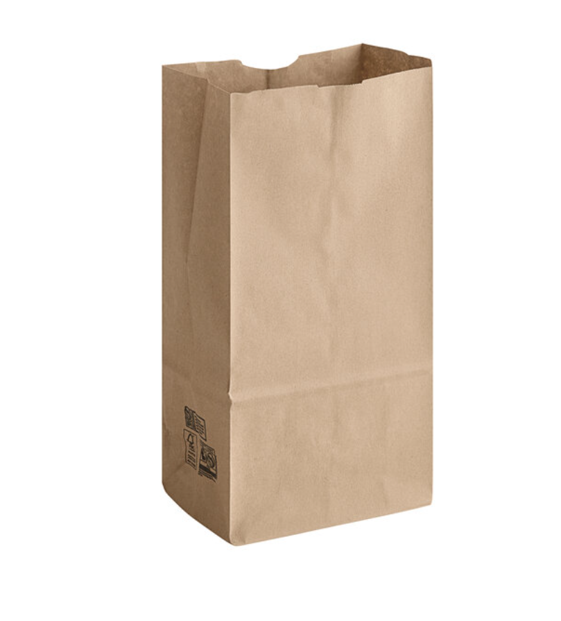 PAPER BAG 12 LB KRAFT