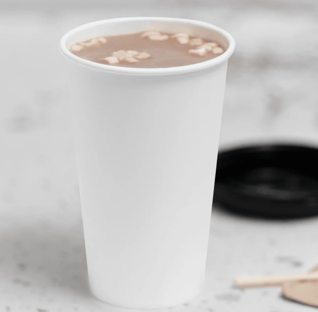 HOT PAPER CUP 16 OZ 90 MM WHITE
