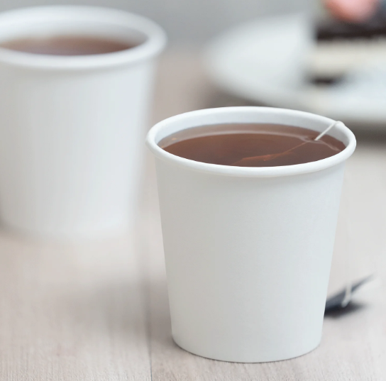 HOT PAPER CUP 10 OZ 90 MM WHITE